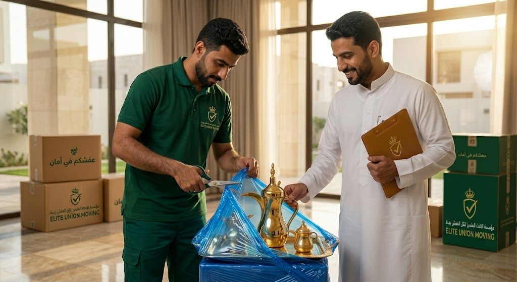 تسليم العفش بعناية فائقة